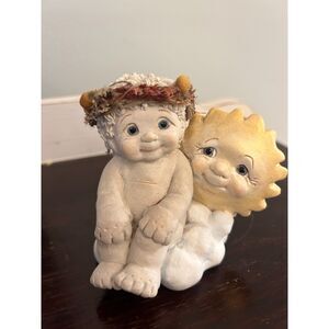 Dreamsicles “Sun Shower” Figurine Collectible Statue with Sun and Moon Gift